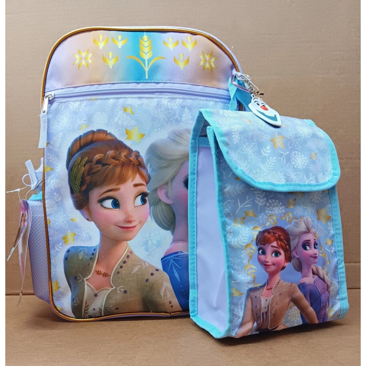 Frozen 16 Inch Backpack 5 Piece Set Durable Kids School Supplies Disney